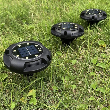 Pack 12 Lampes de pelouse solaire