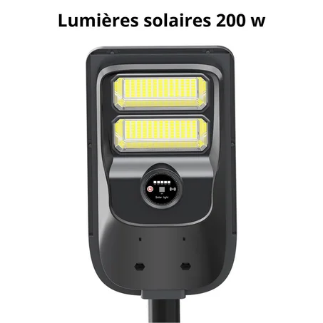 Lumières solaires 200 w
