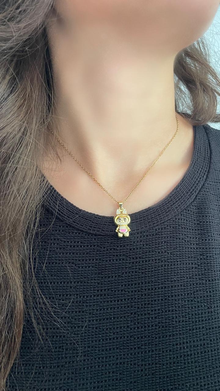 Collier labubu