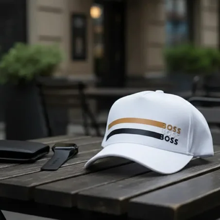 Notre collection de casquettes Hugo Boss 2026 blanche