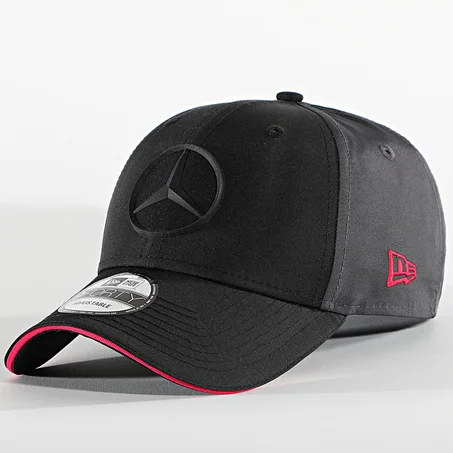 Casquette 9Forty Mercedes AMG Petronas 12353445 Noir Gris Anthracite 2025