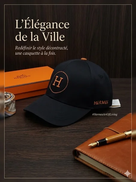 Complétez votre look avec les casquettes pour homme  casquette hermes 2026