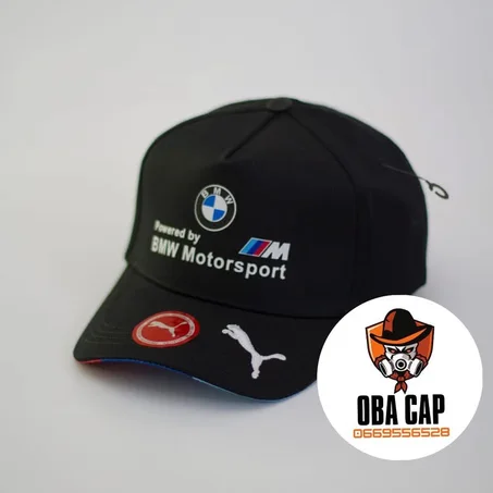 casquette  bmw simple noire