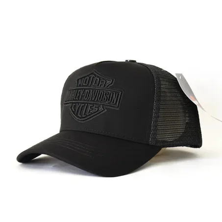 Casquette Harley-Davidson Noire – Logo Brodé 3D