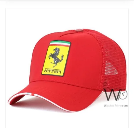 casquette ferrari chapka homme rouge