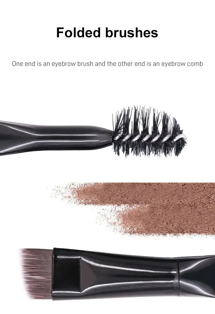 بودرة الحاجب ثنائية اللون