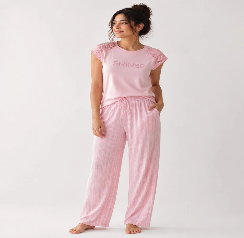 Pyjama Coton Ajouré 