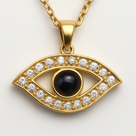 القلادة البيضاوية