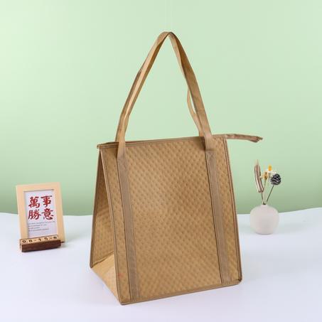 حقيبة عزل غير منسوجة بالجملة مصنوعة من رقائق الألومنيوم السميكة قابلة للطباعة حقيبة عزل غير منسوجة عبر الحدود