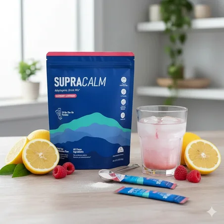 SUPERCALM Powdered Drink - Multi-vitamine, Supplements for Relaxation & Focus CD