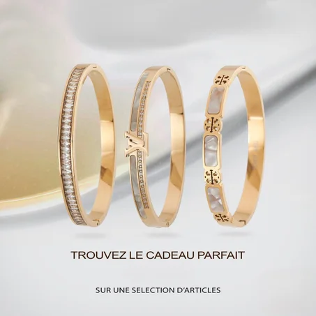 3 Bracelet en Acier inoxydable