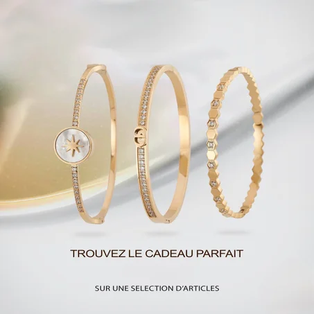 3 Bracelet en Acier inoxydable