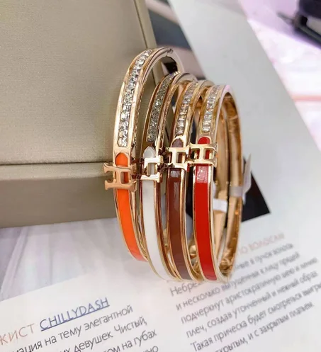 BRACELET EN ACIER INOXYDABLE HERMÉS