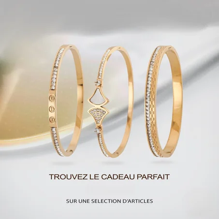 3 Bracelet en Acier inoxydable