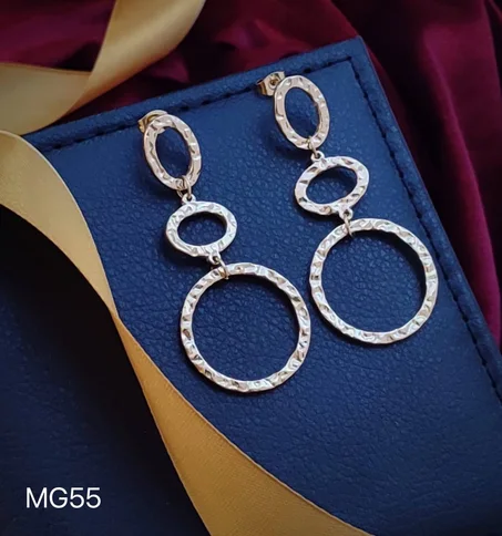 Boucles d'oreilles en acier inoxydable