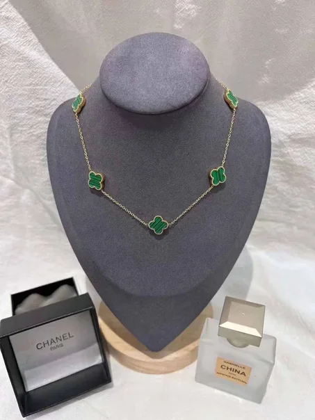 Chaîne en acier inoxydable réversible Van Cleef