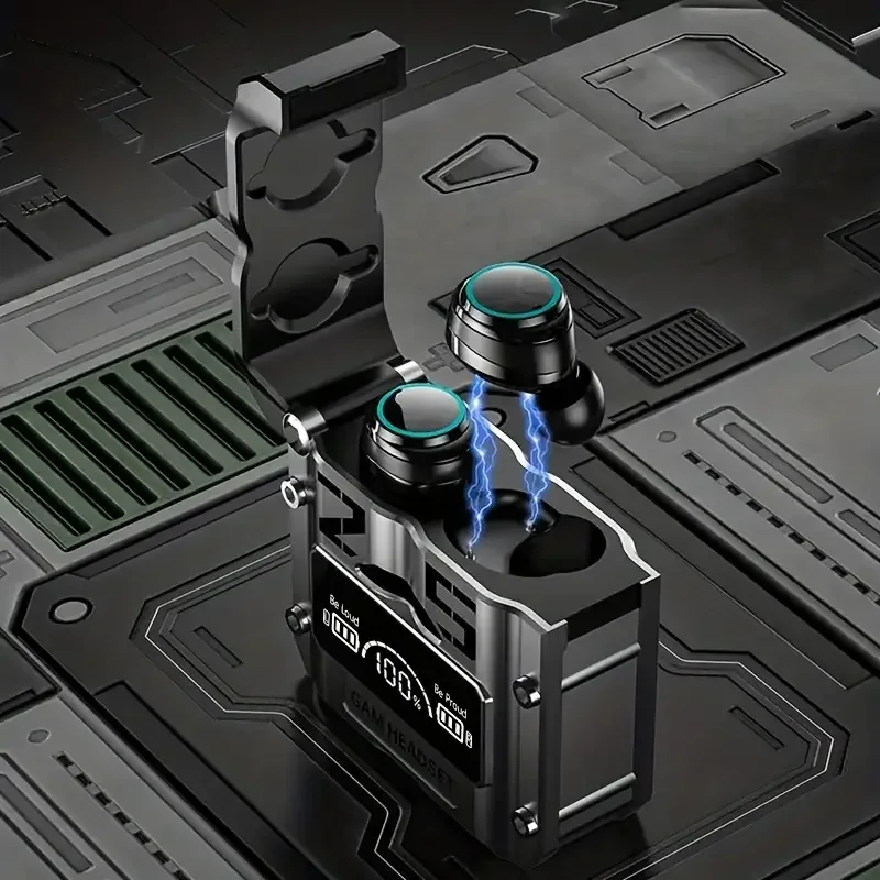 سماعات أذن TWS Audifonos Inalambrico لاسلكية 5.0 داخل الأذن مقاومة للماء