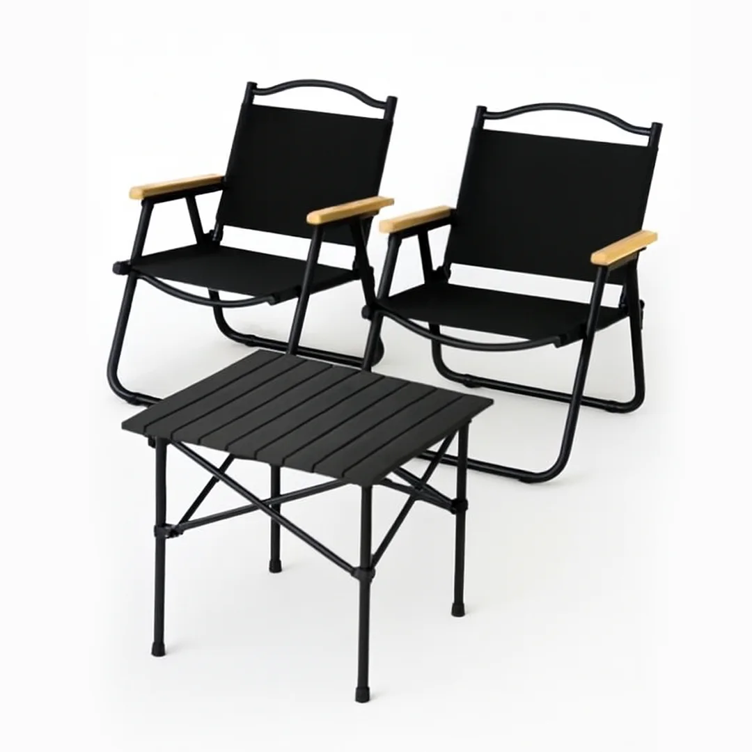 Camping Chair with Table - كرسي تخييم مع طاولة
