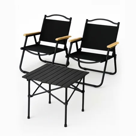 Camping Chair with Table - كرسي تخييم مع طاولة