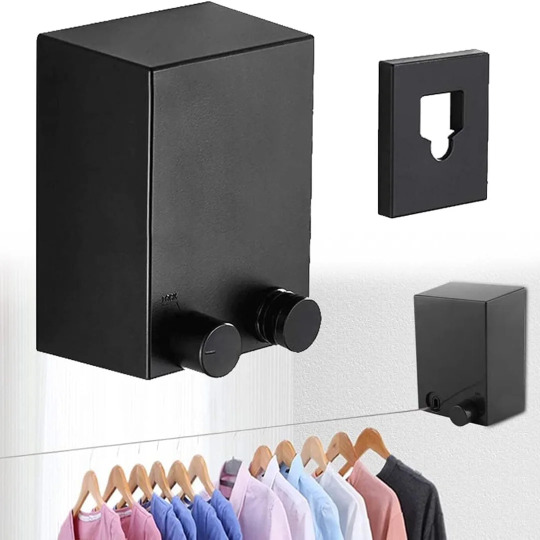 حبل الغسيل القابل للسحب وغير المرئي