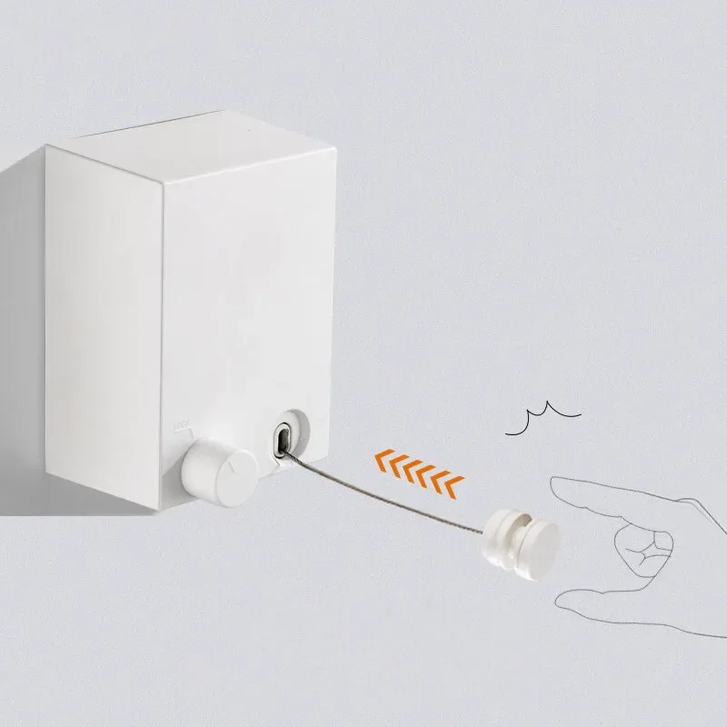 حبل الغسيل القابل للسحب وغير المرئي