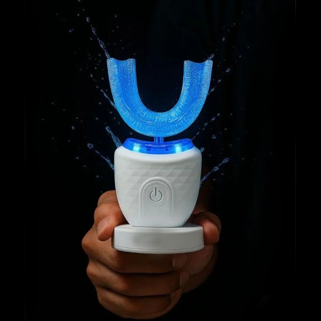 فرشاة أسنان فوق صوتية على شكل حرف U