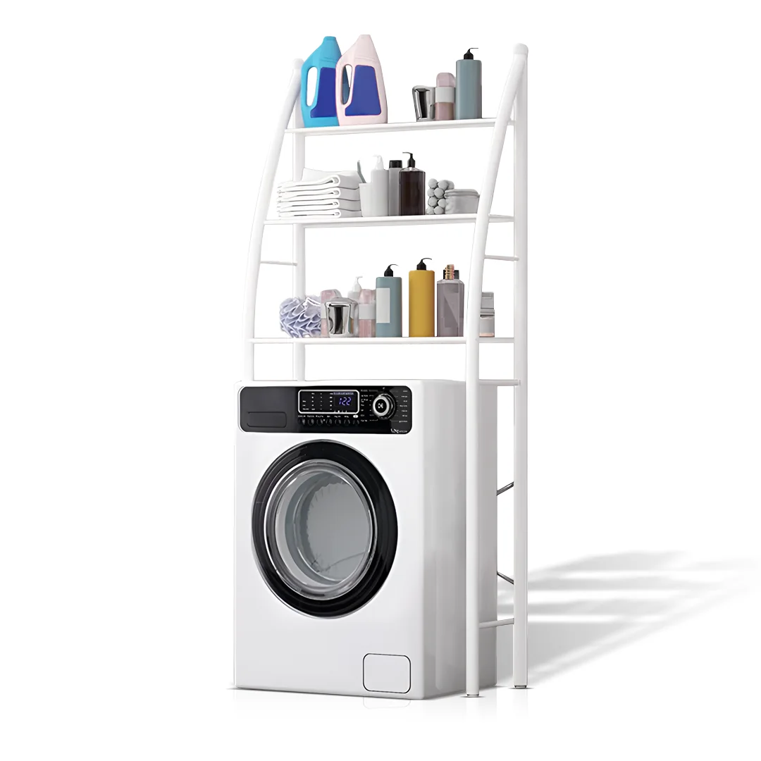 حامل غسالة متعدد الاستخدامات بتنظيم ذكي للمساحة