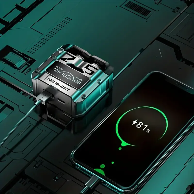 سماعات أذن TWS Audifonos Inalambrico لاسلكية 5.0 داخل الأذن مقاومة للماء