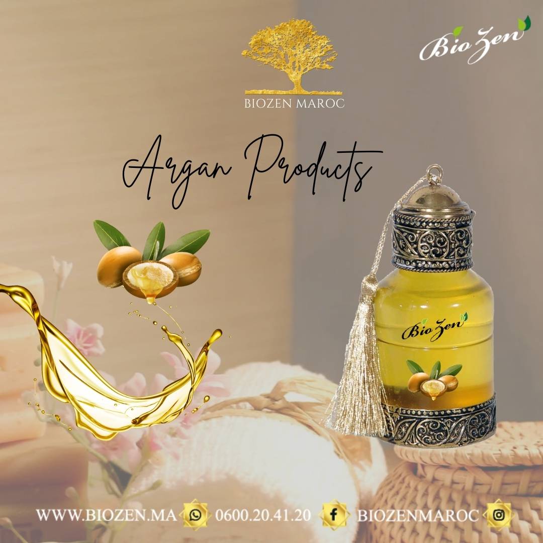 منتجات زيت اركان PRODUITS A L