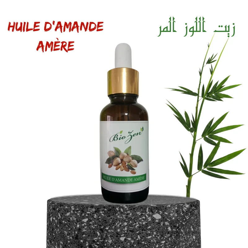 زيت اللوز المر Huile d’Amande Amère 30 ml