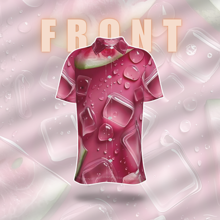 🍉 Watermelon Ice Hawaiian Shirt ❄️