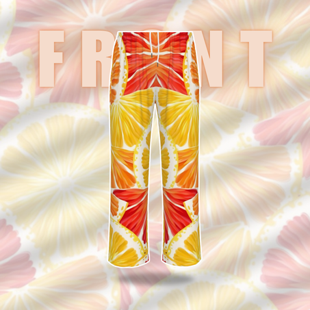Citrus Burst Lounge Pants 🍊🍋🔥
