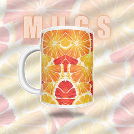 🍊 Citrus Bliss Coffee Mug ☕✨