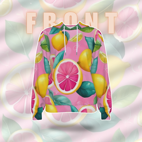 Juicy Citrus Vibes Hoodie 🍋💖
