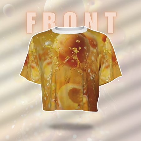 🍊 Juicy Splash Crop Top ✨