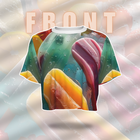 🍭 Sweet & Cool Popsicle Crop 🍭