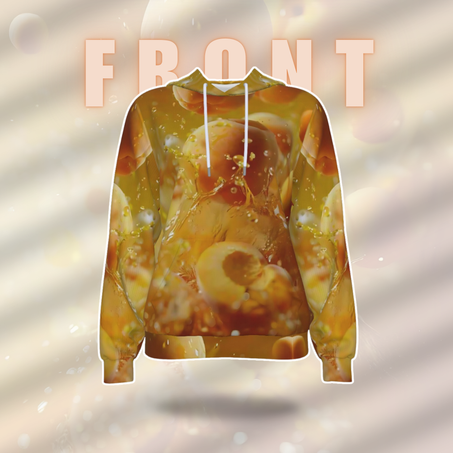 Peach Splash 🍑 Hoodie Magic