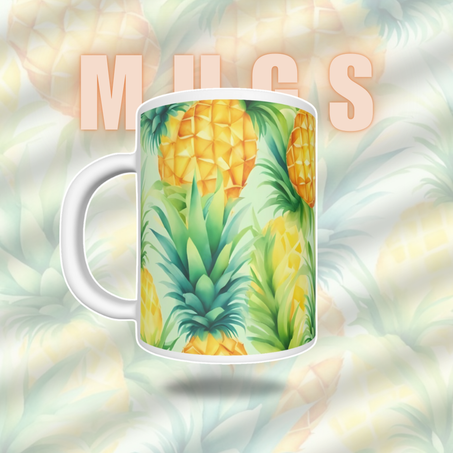 🍍 Tropical Pineapple Vibes Mug 🍍