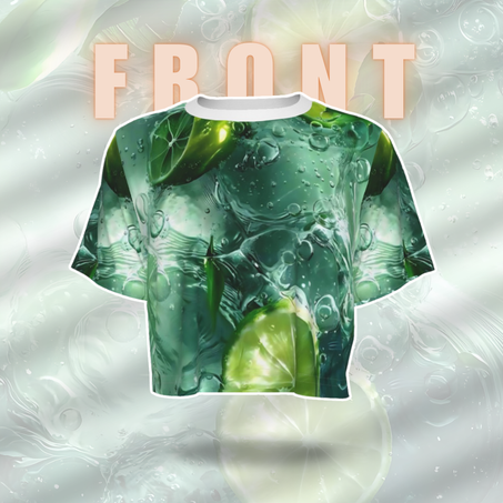 🍋 Fresh Lime Ice Crop Top ❄️