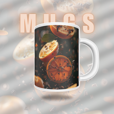 🍊 Zesty Orange Coffee Mug ☕