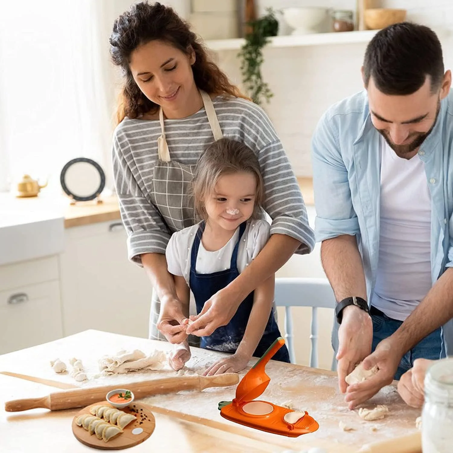 قالب يدوي لتغليف الزلابية