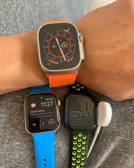 ساعات اليد و ساعات ذكية