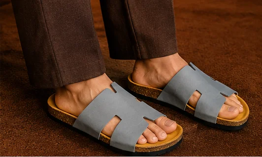 Horizon Cuir Gris