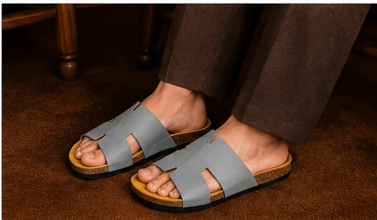 Horizon Cuir Gris