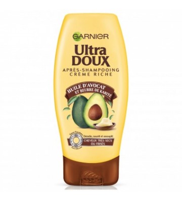 Garnier ultra doux après shampoing avocat