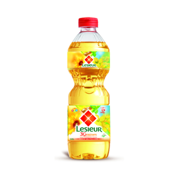 Huile LESIEUR 0.5L - زيت ليسيور 0.5 لتر