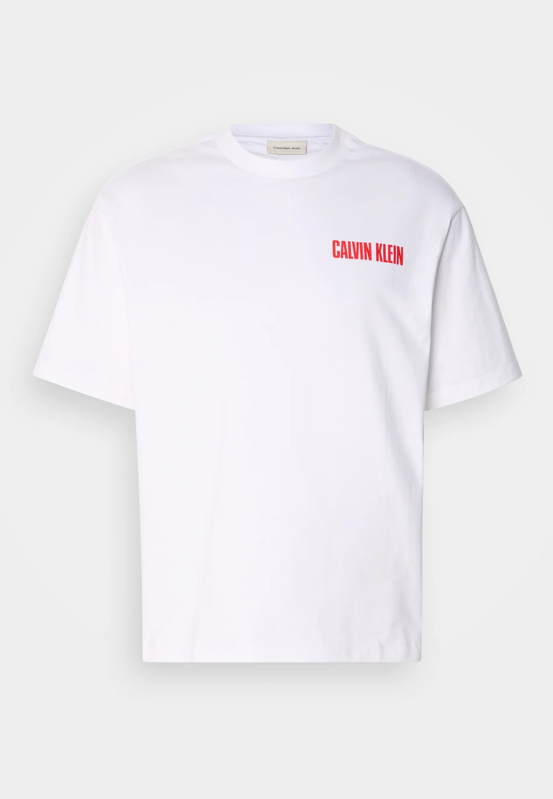 Calvin Klein Vertical Logo Oversize T-Shirt – Premium Heavyweight Edition