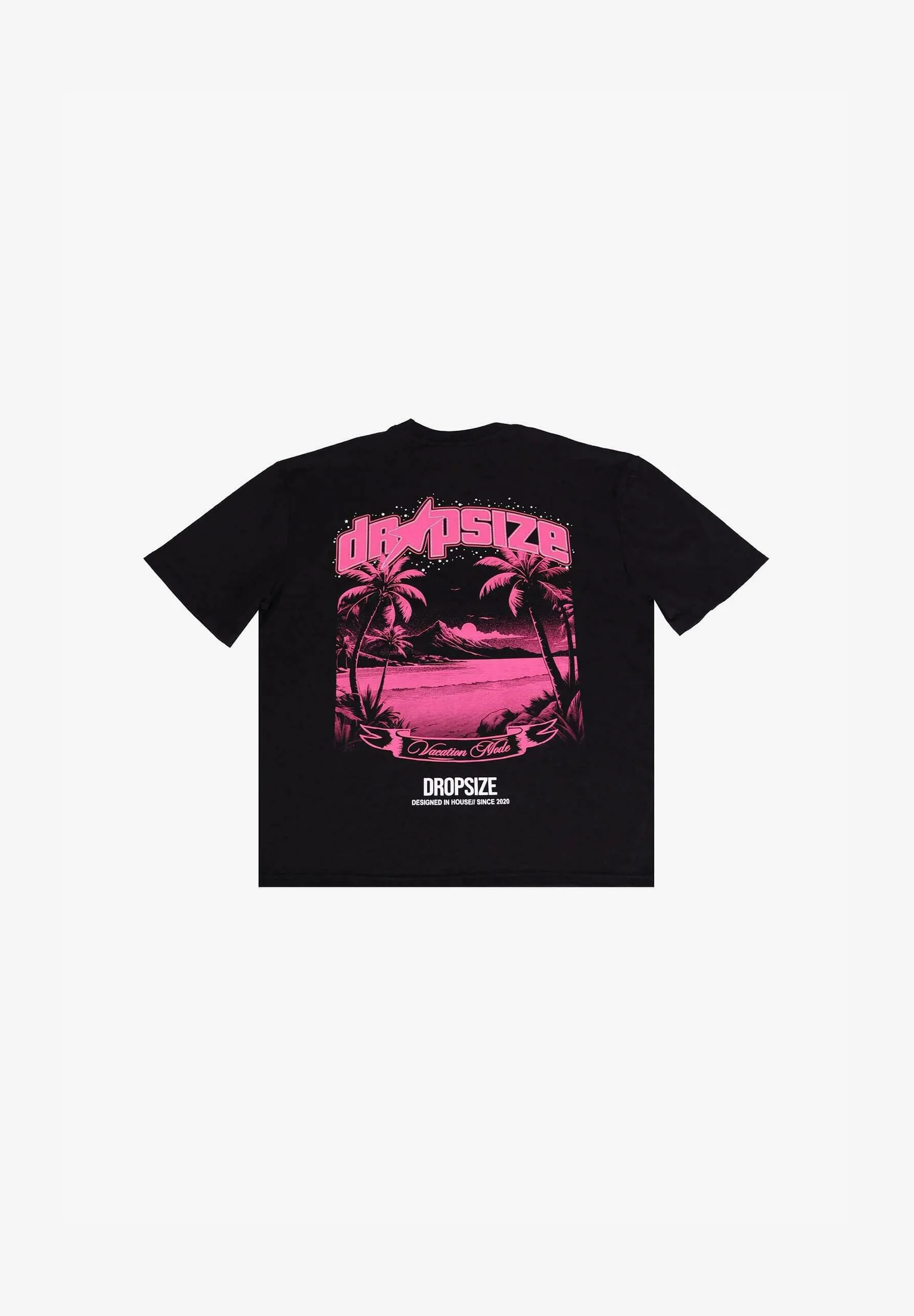 Dropsize Tropical Graphic Oversize Tee