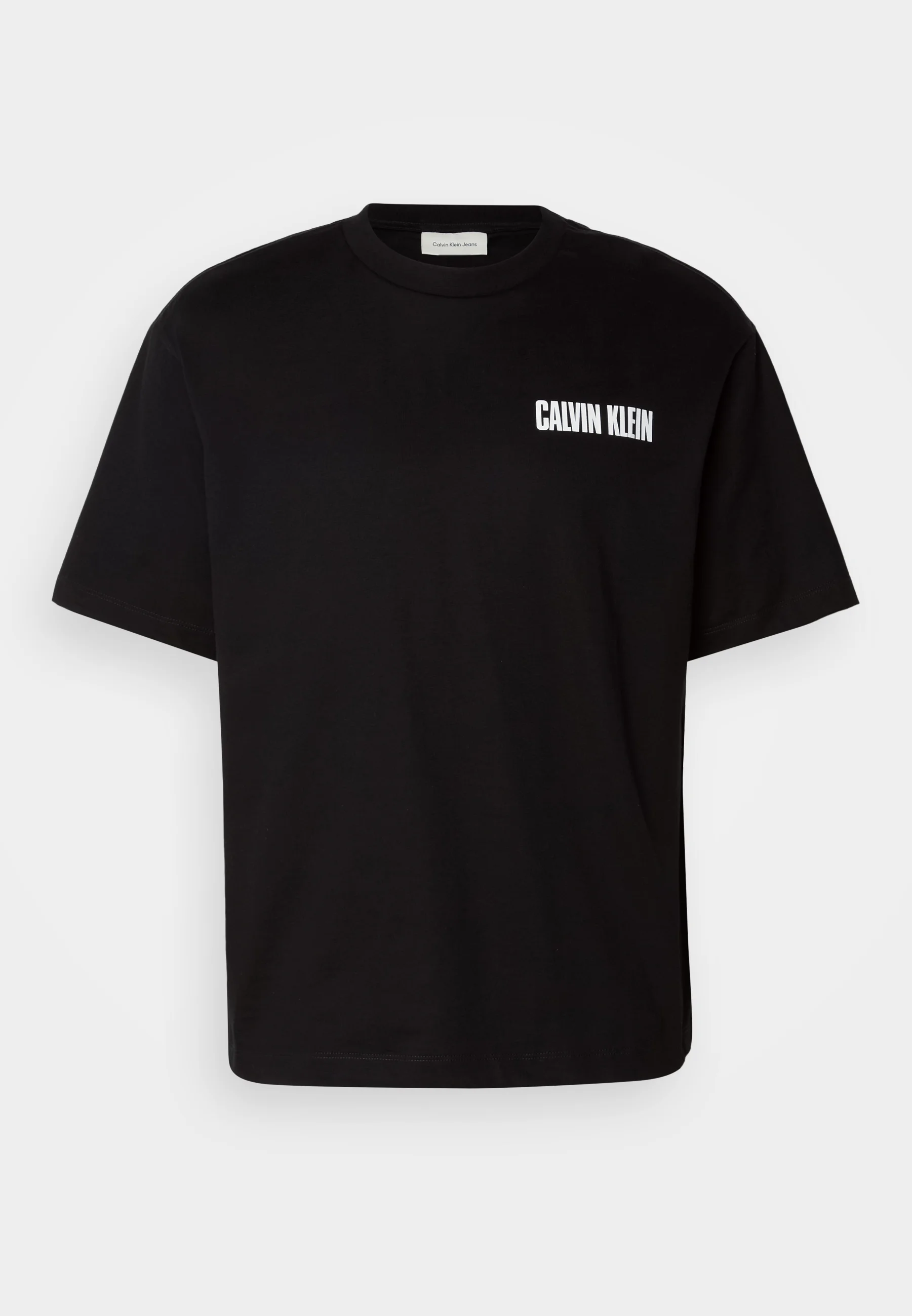 Calvin Klein Vertical Logo Oversize T-Shirt – Premium Heavyweight Edition