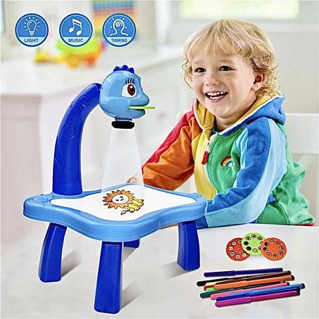 طاولة الرسم للأطفال مع جهاز عرض